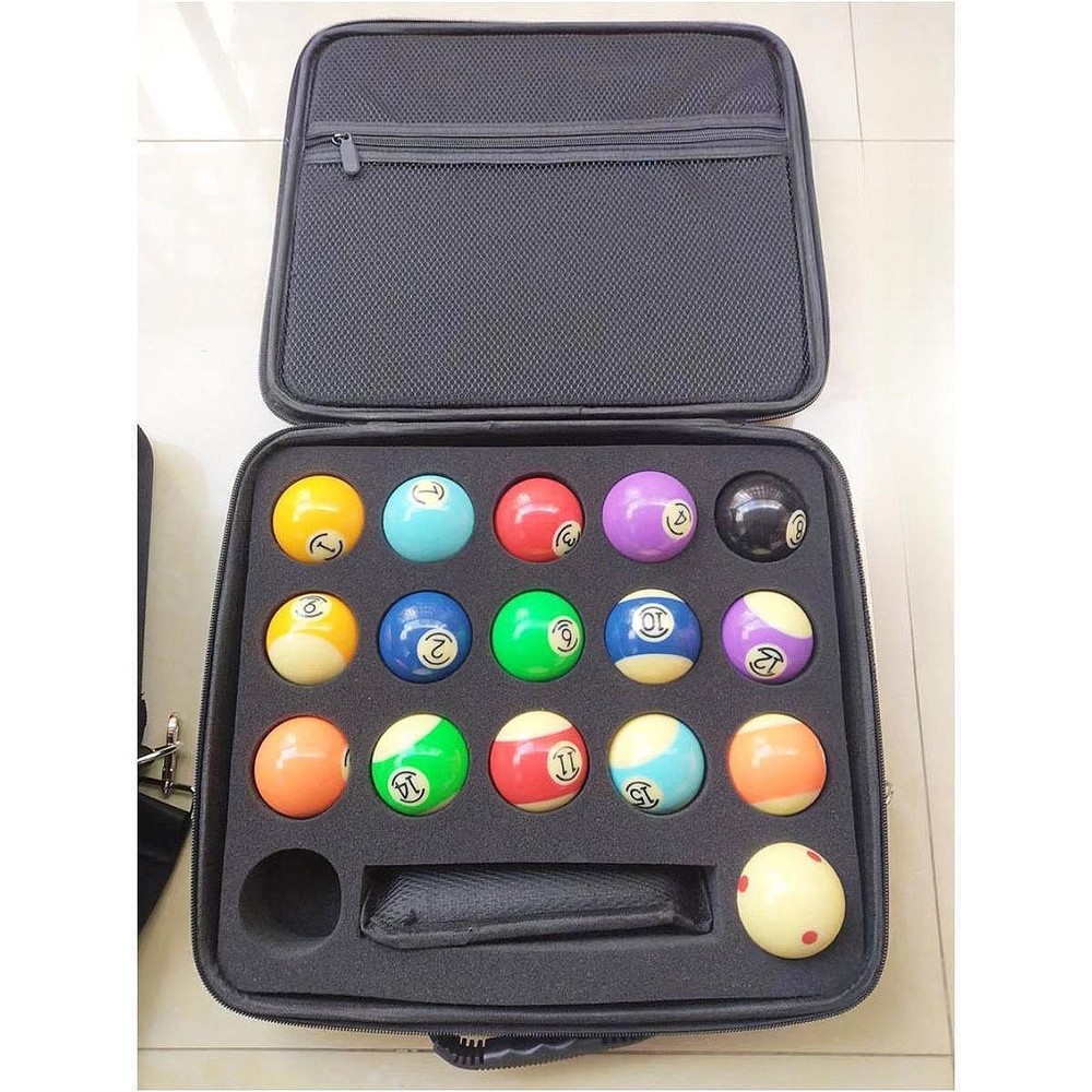 Billiard Ball Carrying Case EVA Container with Handle Professional with