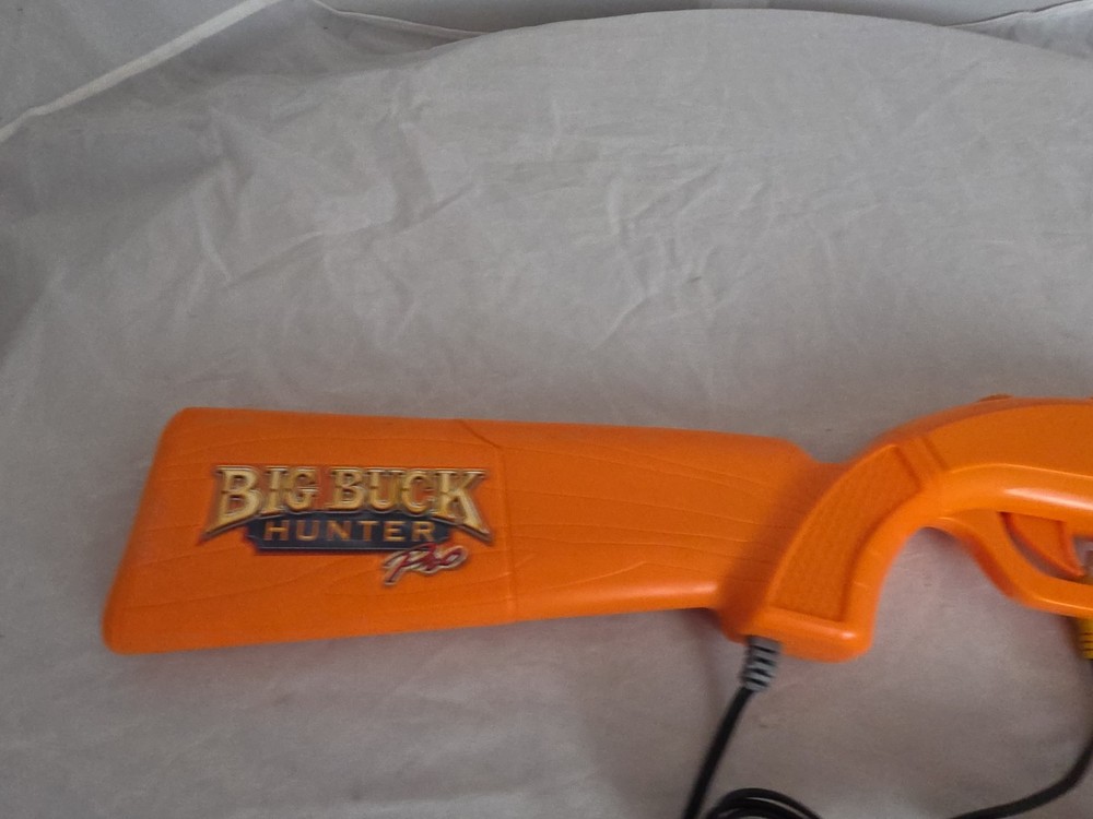 Big Buck Hunter Orange Light Gun and Sensor Arcade Gaming Working