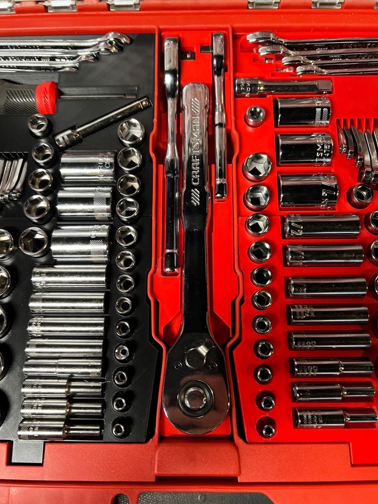 Craftsman Versa Stack 230 pc Socket Organizer for Milwaukee Packout