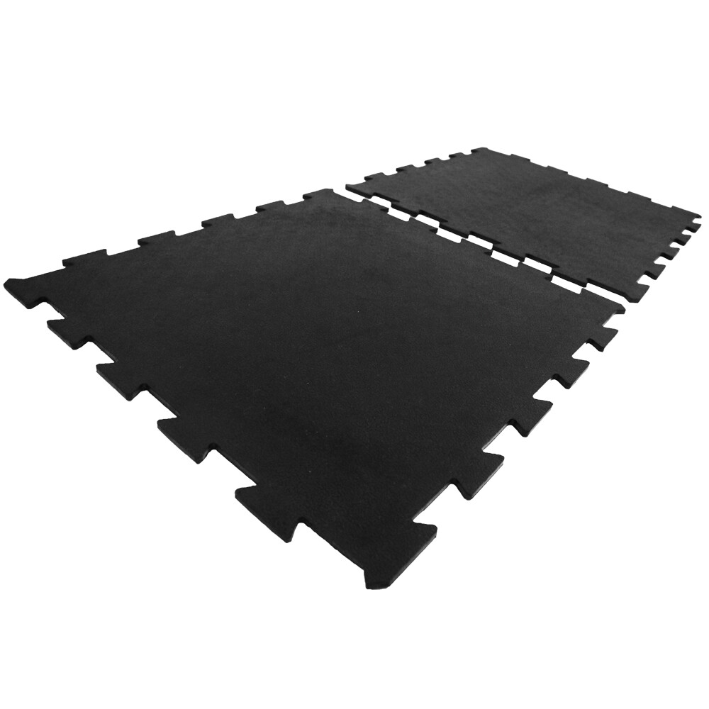 Rubber-Cal "Armor-Lock" Interlocking Rubber Mat