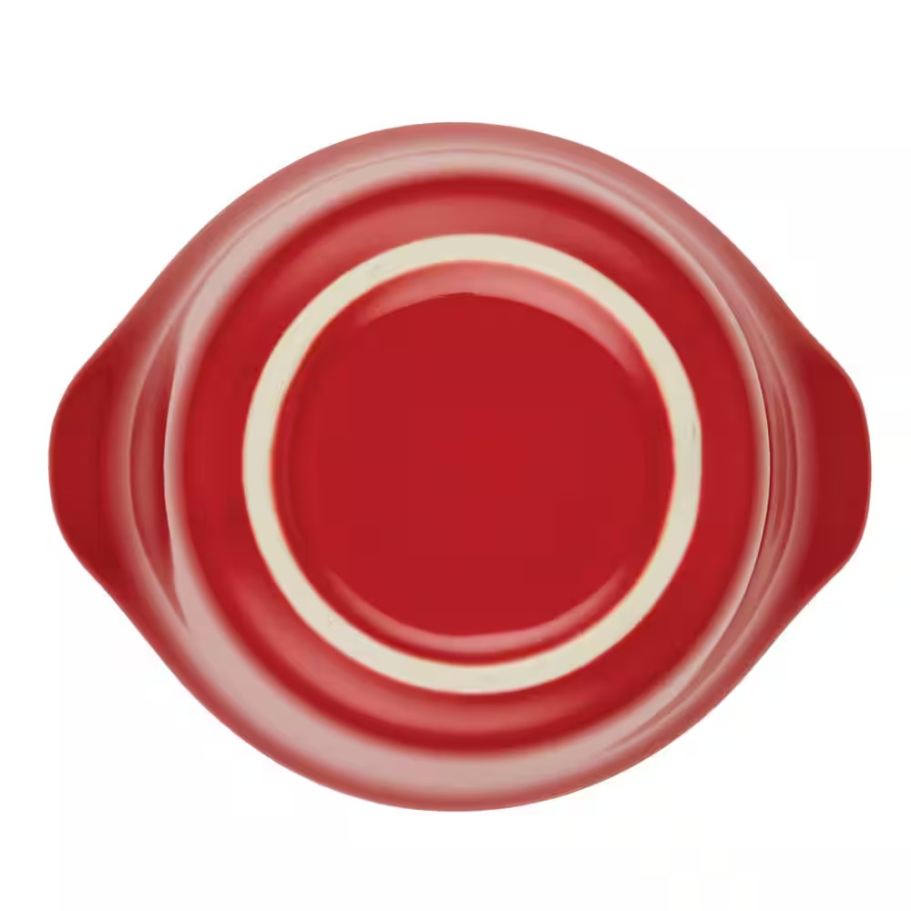 4-Piece Red Ceramics Bakeware Set