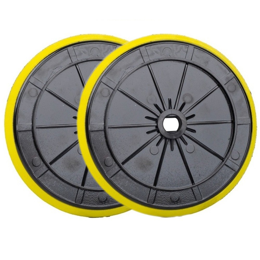 2Pack 6-Inch Buffer Pads Polished Disc Backing Pads For Cordless Buffer NEW