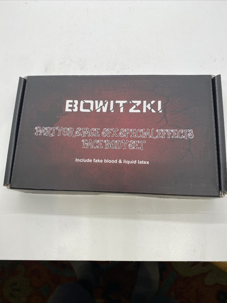 Bowitzki Party Stage Special Effects Face Paint Kit