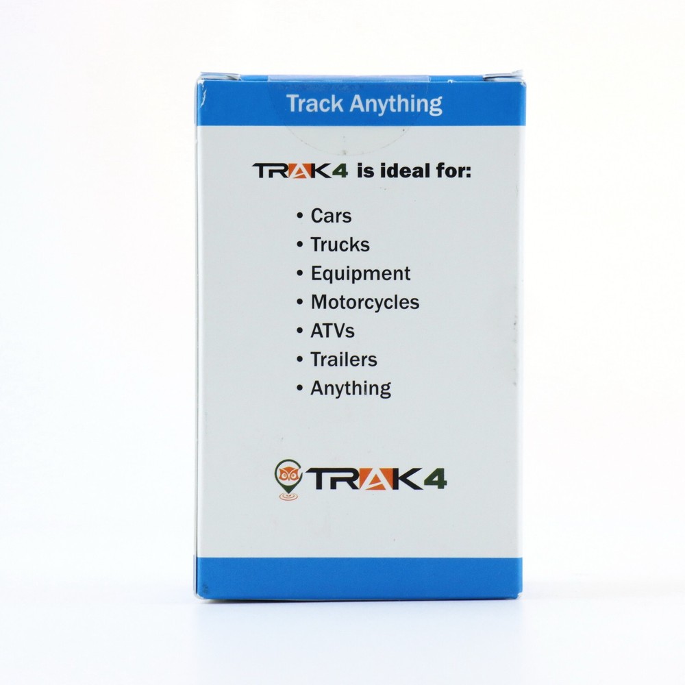 Trak-4 GPS Tracker for Tracking Assets, Equipment, and Vehicles. Email & Text