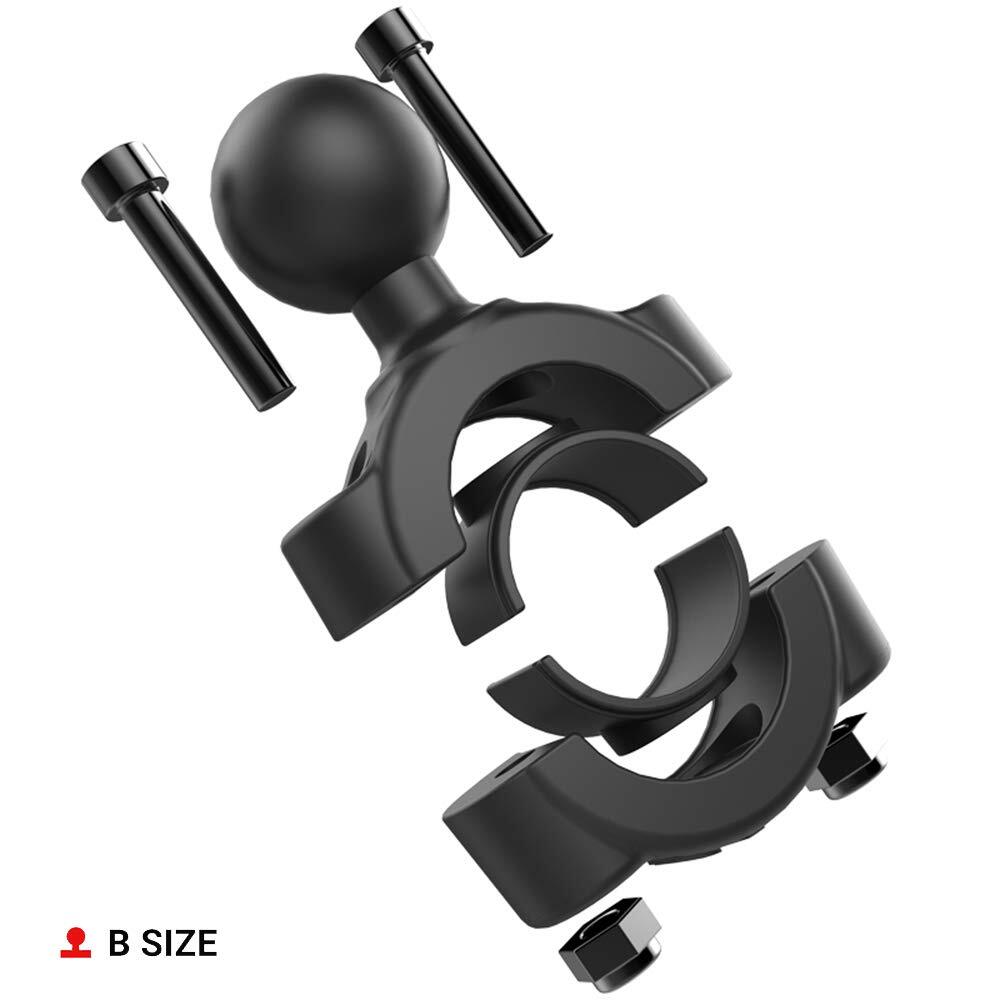 Ram Mount RAM-B-408-75-1U Torque Medium Rail Base, Black