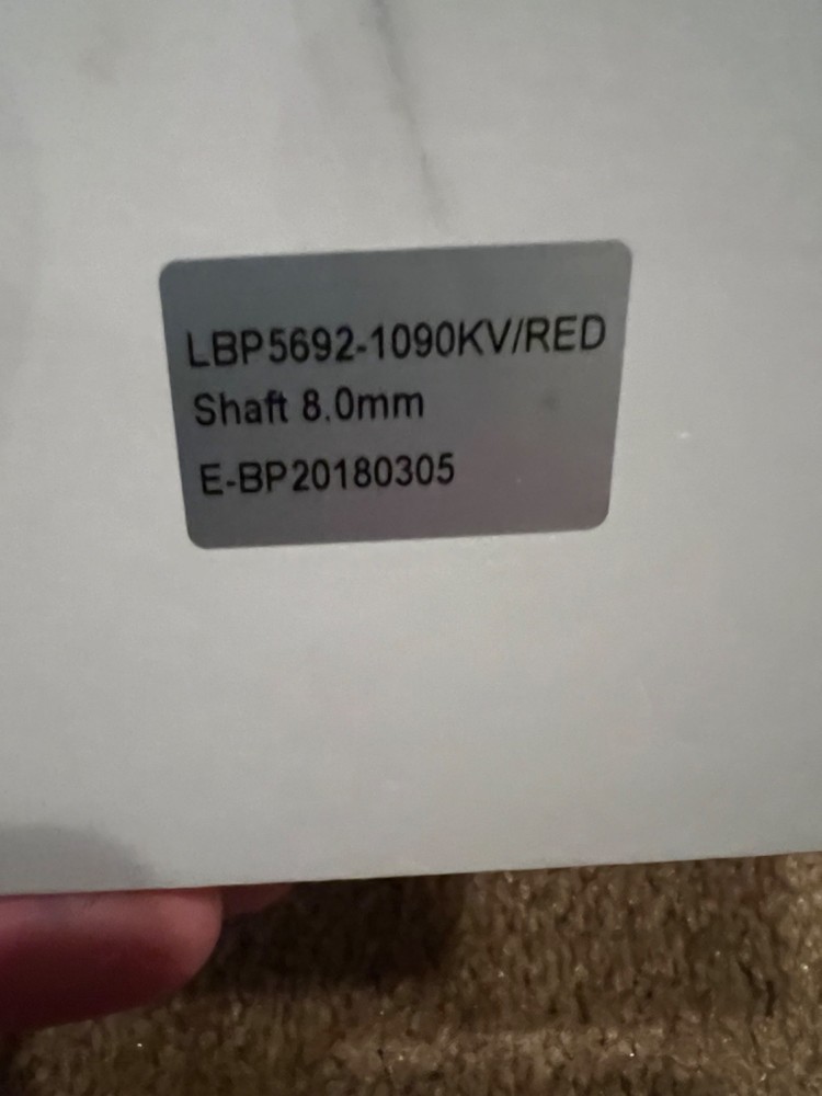 Leopard hobby 5692 brushless motor with water cooling jacket