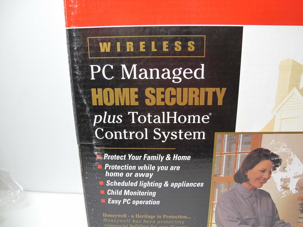 Vintage Honeywell PC Managed Home Security plus TotalHome Control System,