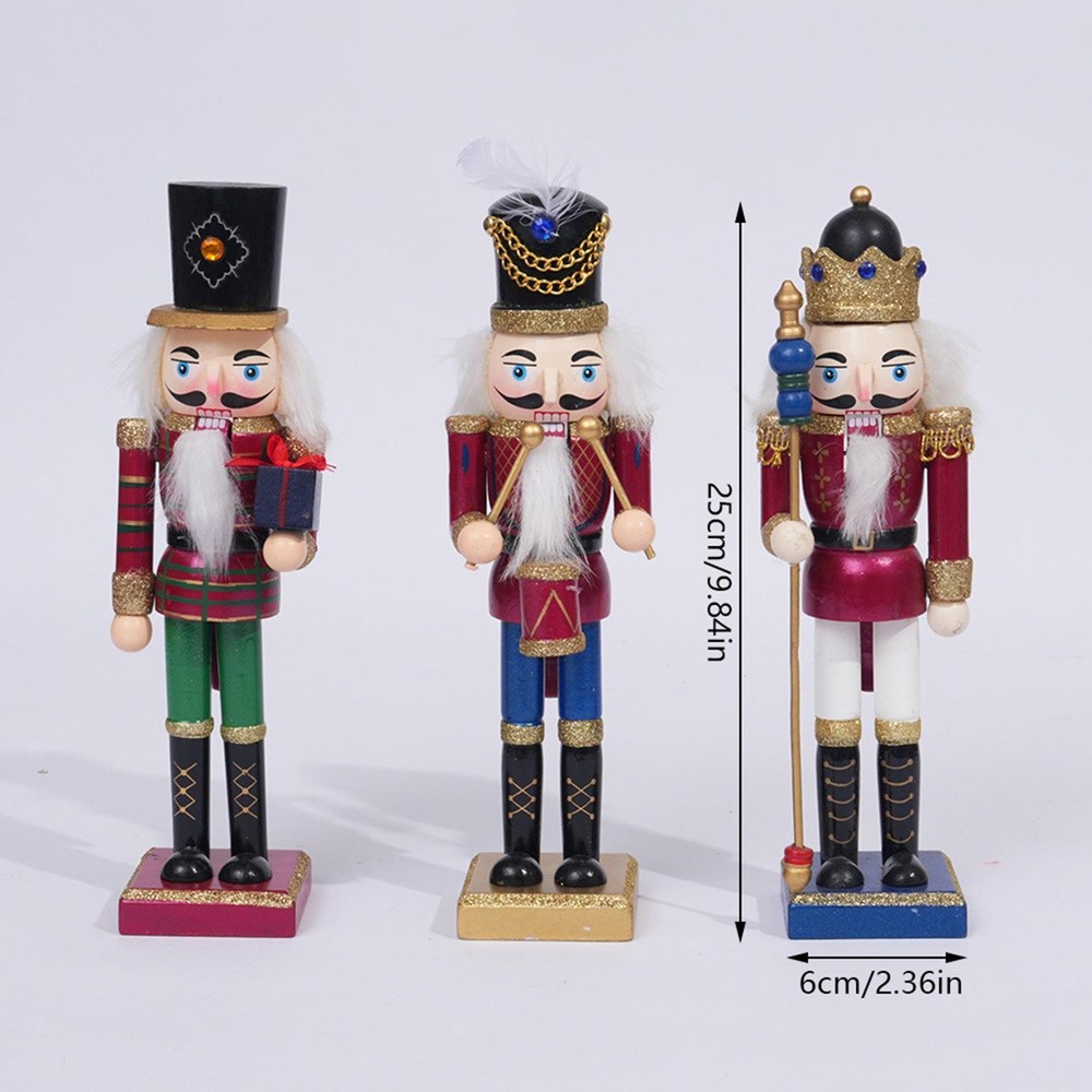 Christmas Nutcracker Ornament Nutcracker Figure Table Centerpiece Collectible