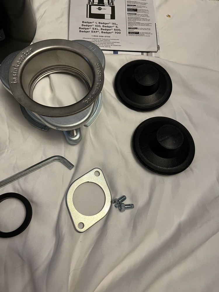 InSinkErator Garbage Disposal Badger 1XL Series 1/3 HP New Open Box