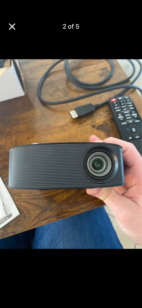 IG Cine Beam projector, black