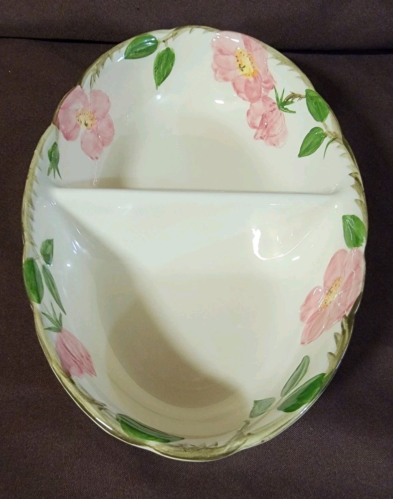 Franciscan Desert Rose Divided Serving Dish 11"