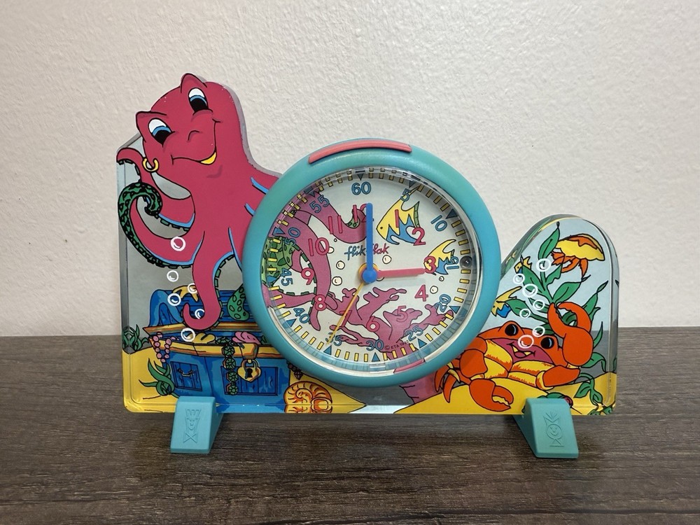 Flick Flack Alarm Clock Table Clock