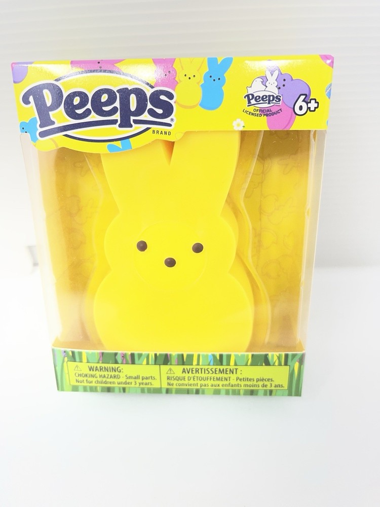 Peeps Bunny Squishy, YELLOW, EASTER,  Fast Shipping!