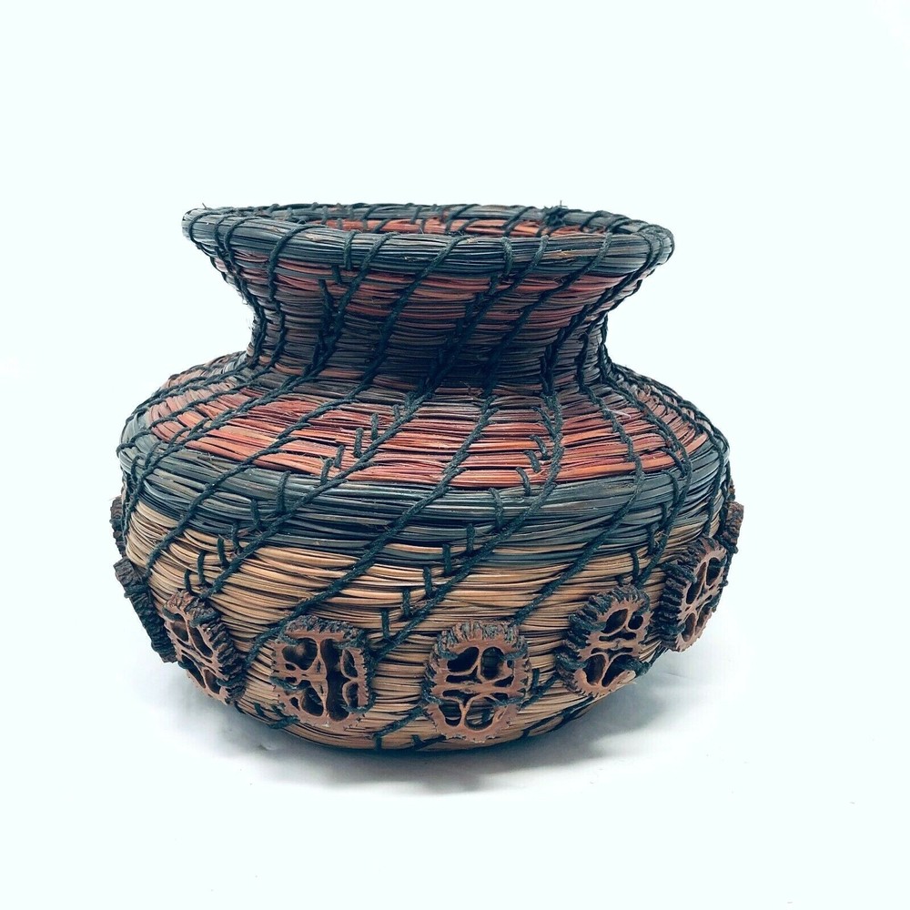 Pine Straw Basket Decorative Matt Hall 2012