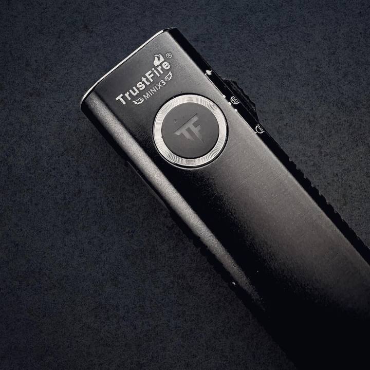 Trustfire MINI X3 EDC Flashlight , White , Floodlight , Infrared , Green Pointer