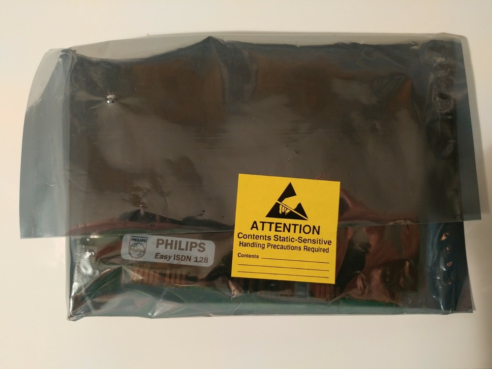 Vintage Philips EasyISDN 128 Internal Modem + Setup Instructions 