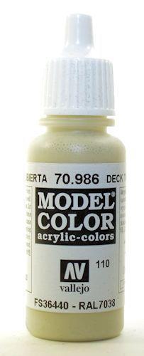 Vallejo Acrylic Paint, Deck Tan VAL 70986