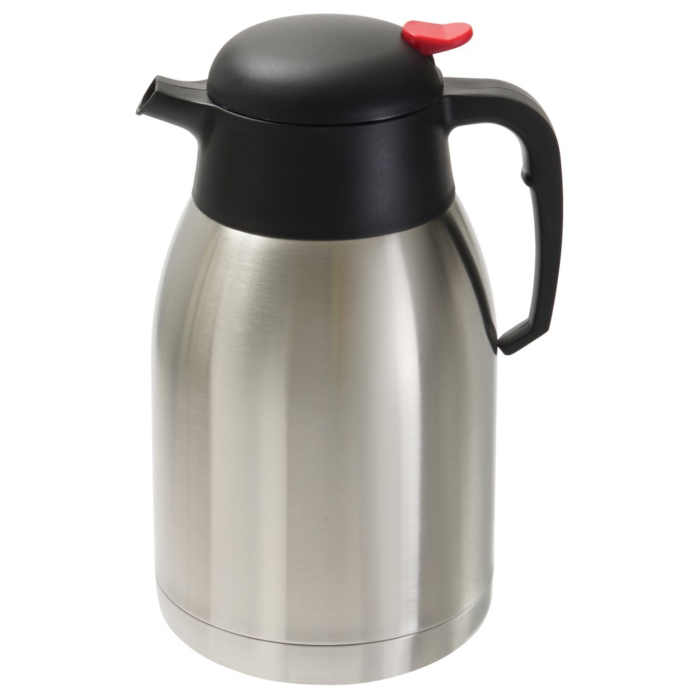 2L Carafe, Insulated, Push Button, S/S (8 Each)