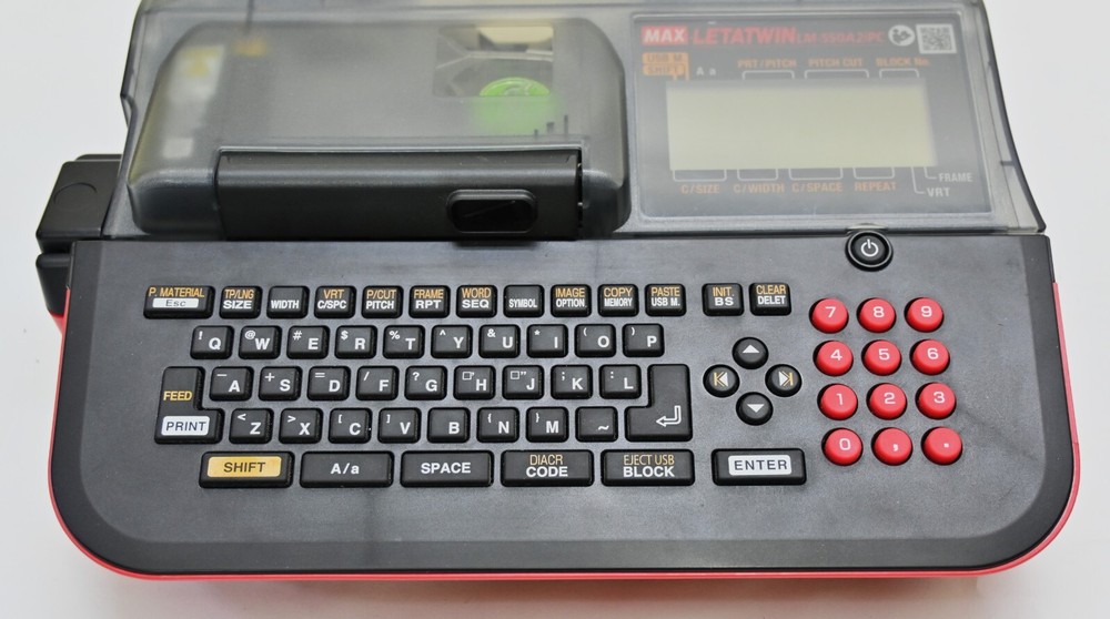 MAX Letatwin LM-550A2/PC Cable Tube Label Printer