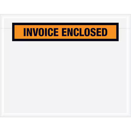 Invoice Envelope, Orange, Pk1000, Pl23