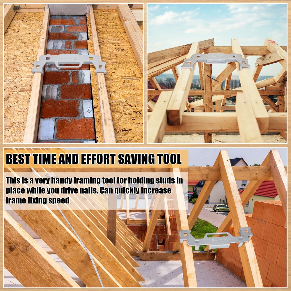 2 Pcs 16 Inch Framing Tools Framing Stud Layout Tool Cast Aluminum Stud Measu...