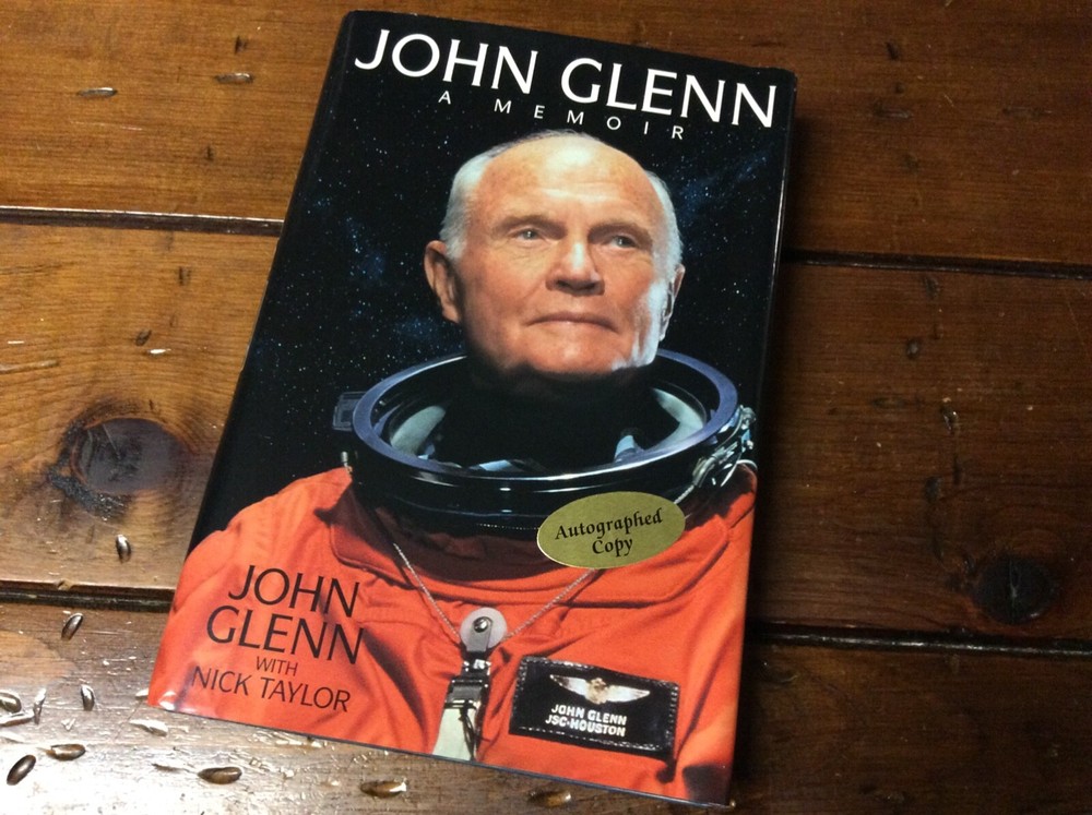 ** SIGNED ** The Right Stuff Astronaut's JOHN GLENN and ALAN SHEPHARD **