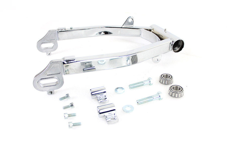 Dropped Swingarm Chrome fits Harley Davidson