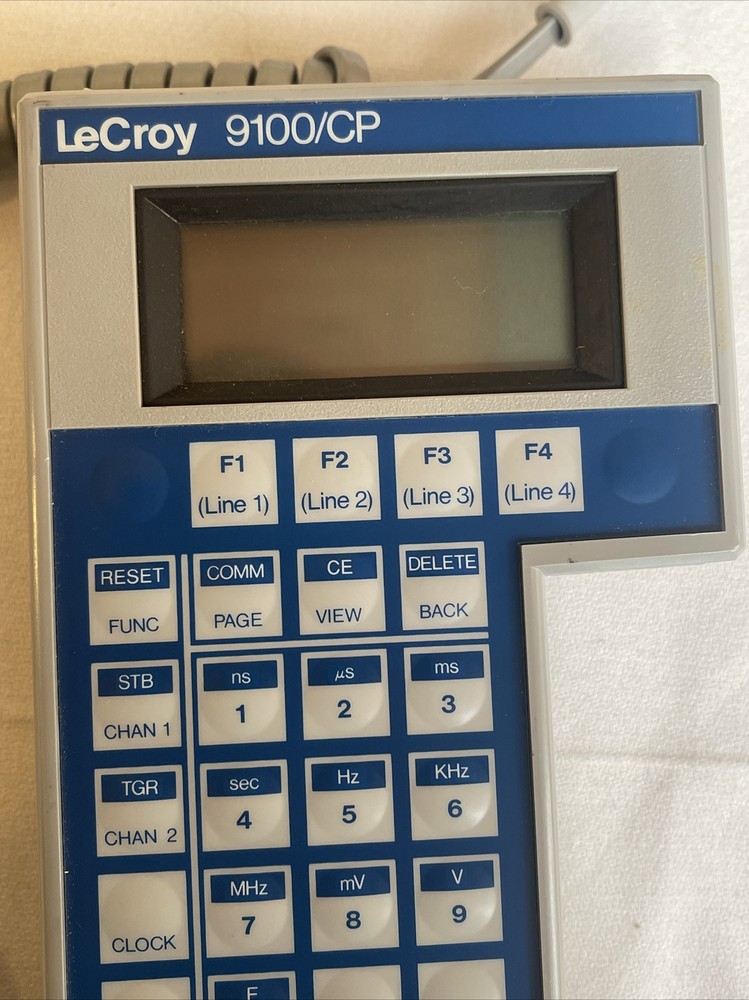 R176609 LeCroy 9100/CP Termiflex Arbitrary Function Generator Keypad