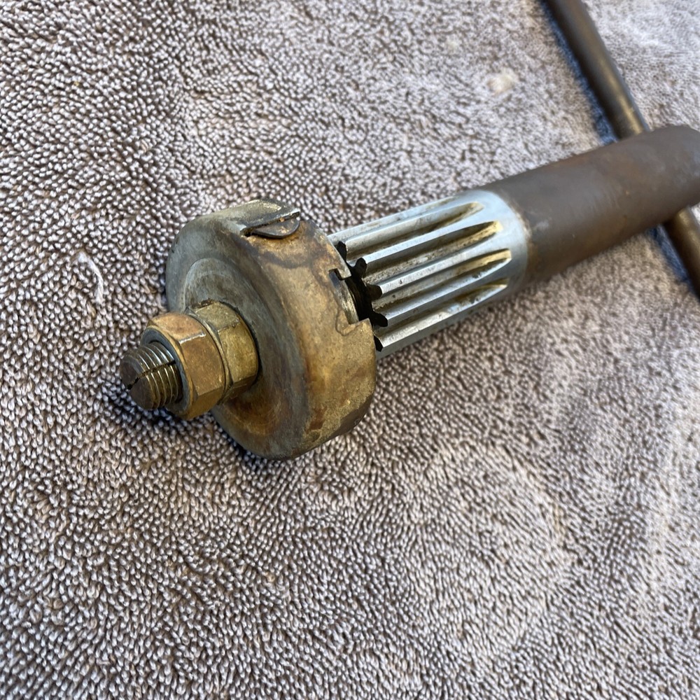 Rockwell DP220 Feed Handle With Return Spring Used.