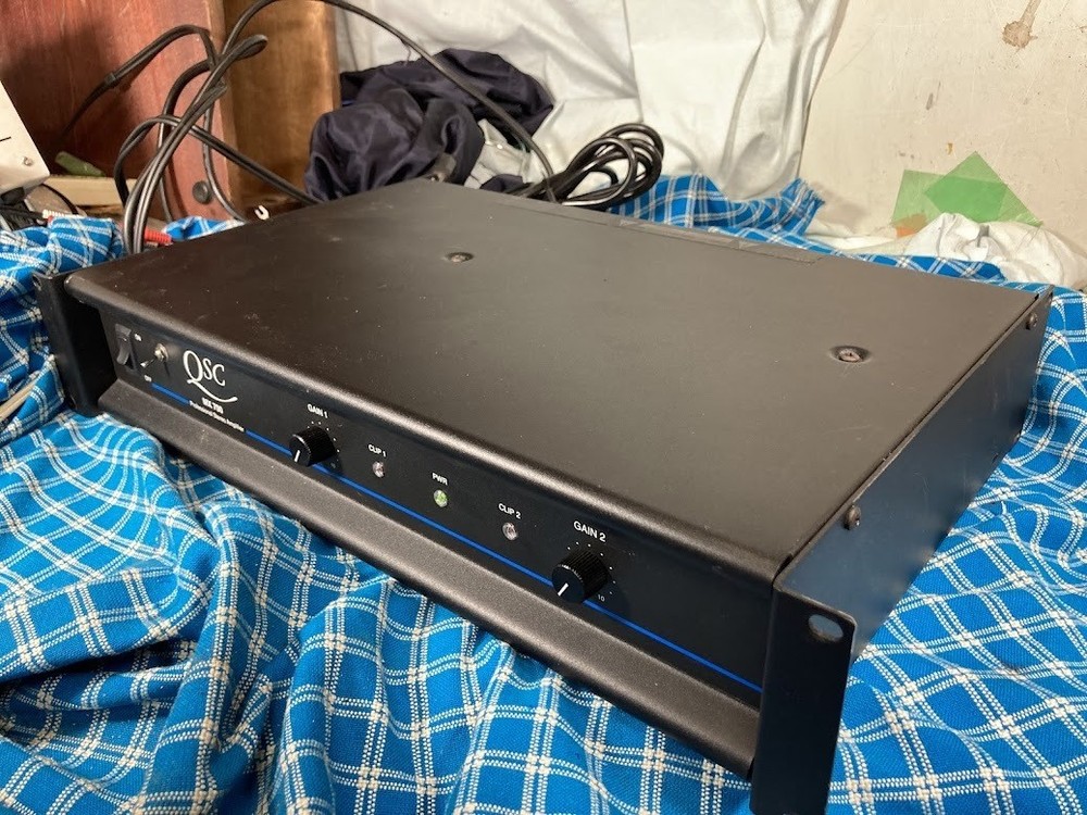Qsc Mx-700 Power Amplifier Home Use Tested