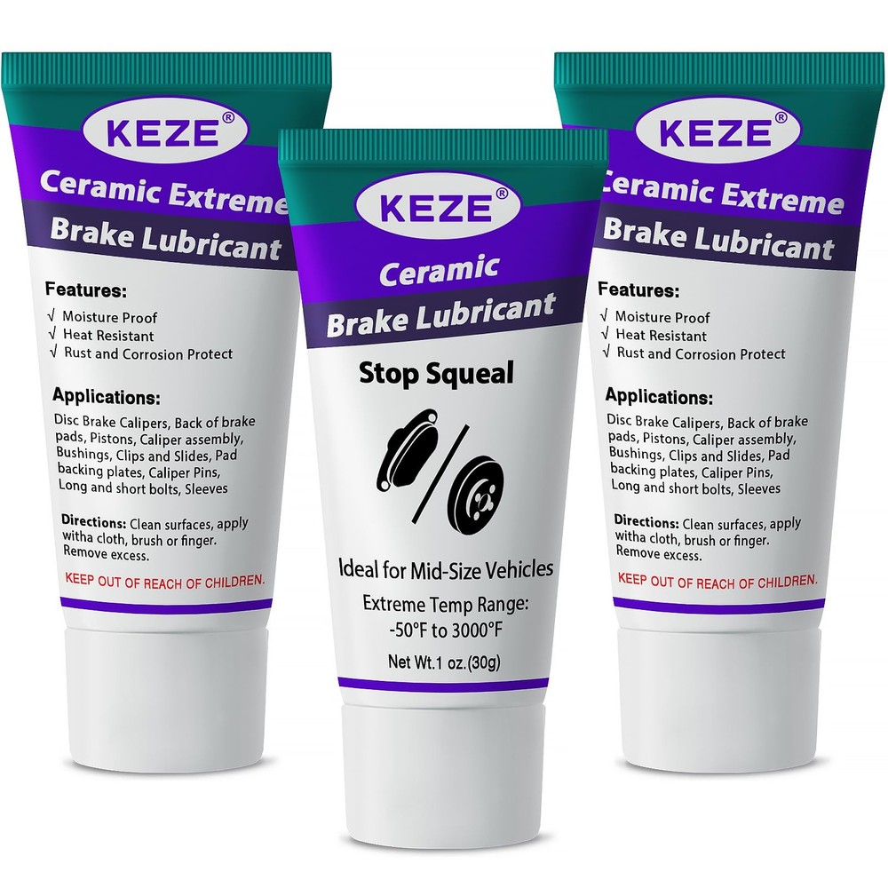 Keze Ceramic Brake Lubricant Grease Break 3 Pack,