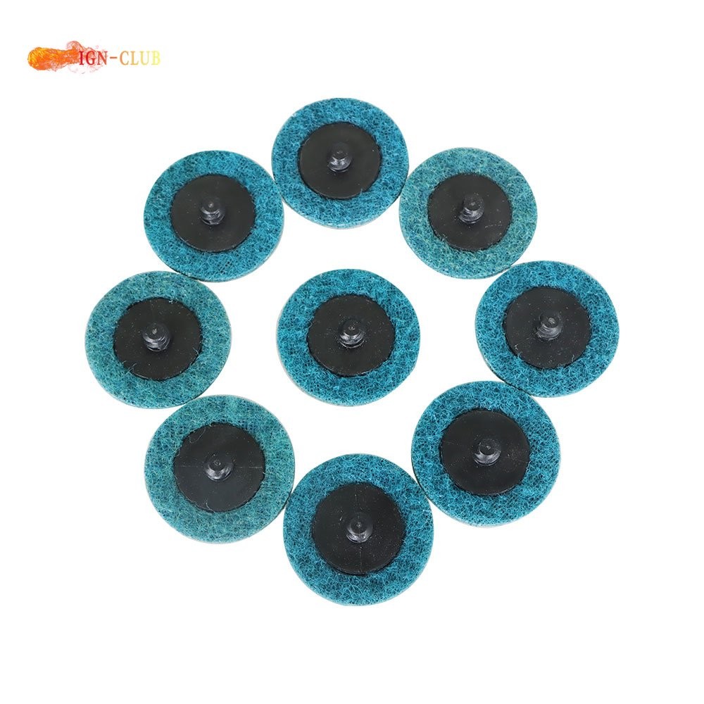 2 Inch Fine Surface Conditioning Discs Roll Lock Die Grinder Sanding Pads 50 Pcs