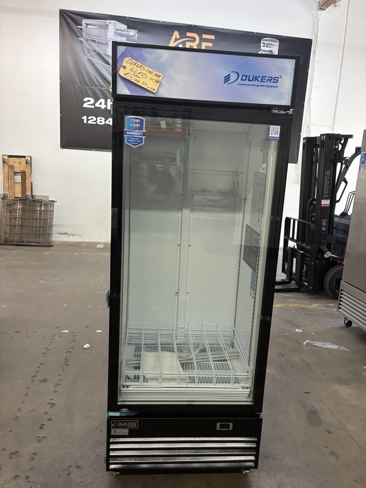 Dukers 1 Door Glass Display