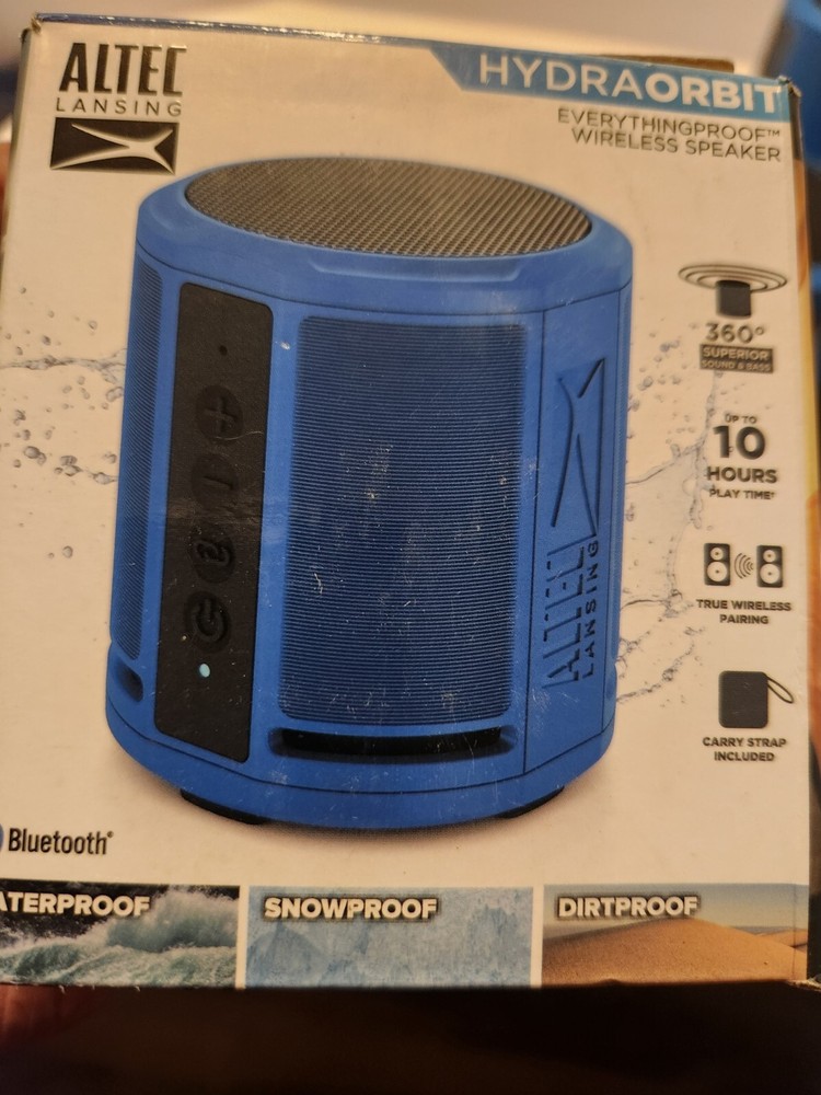 Altec Lansing HydraOrbit Everything Proof Bluetooth Speaker Hydra Orbit