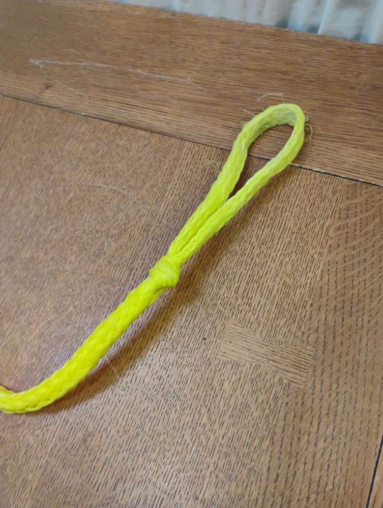 Hyperlite 20' Surf Wakeboard Waterski Breaded Rope W/ Handle Yellow