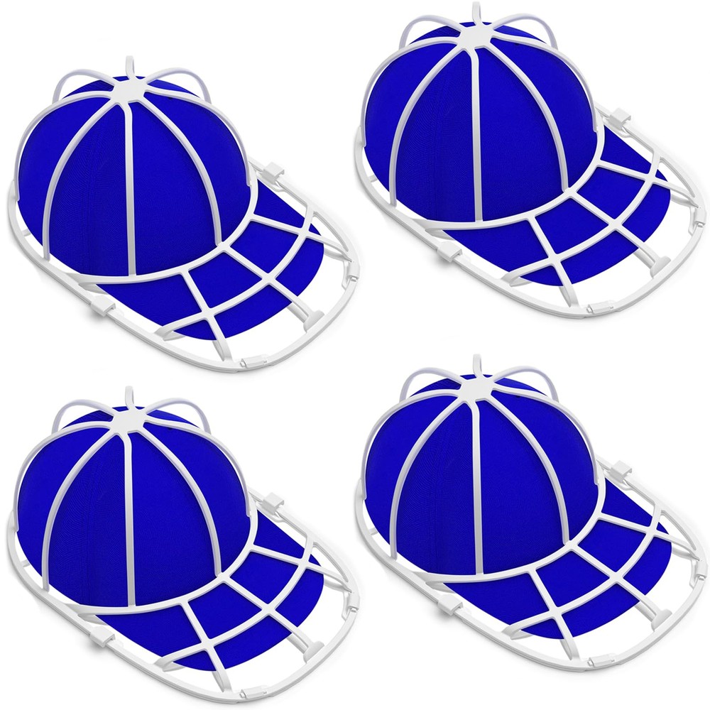 Haiou Hat Washer Cage - Protect Shape & Prevent Damage in One Size, White