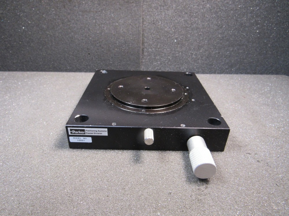 Parker 10001 Rotary Positioner Stage 360° Table Diameter: 2.75"