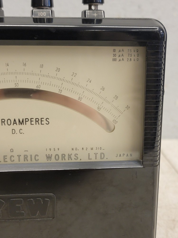 Yokogawa DC Microamperes JisC1102