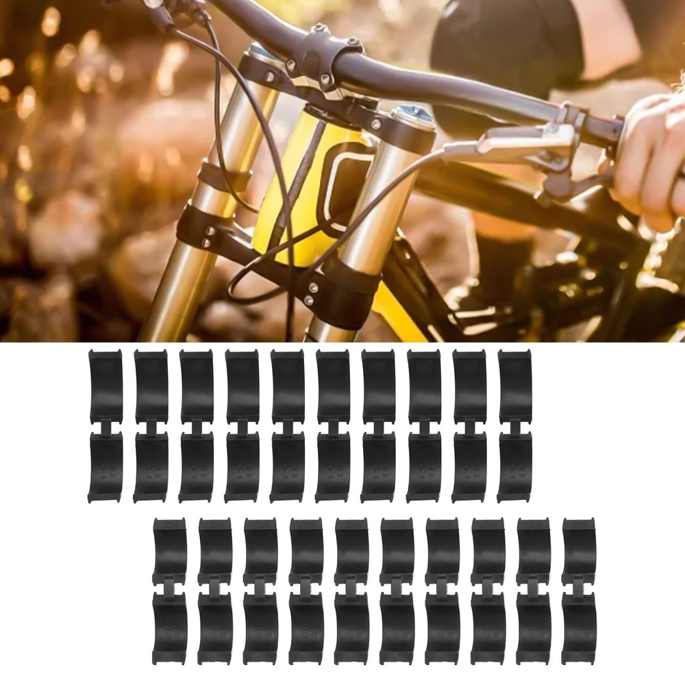 Bicycle Handlebar Stabilizing Gaskets Ideal for Various Accessories Use
