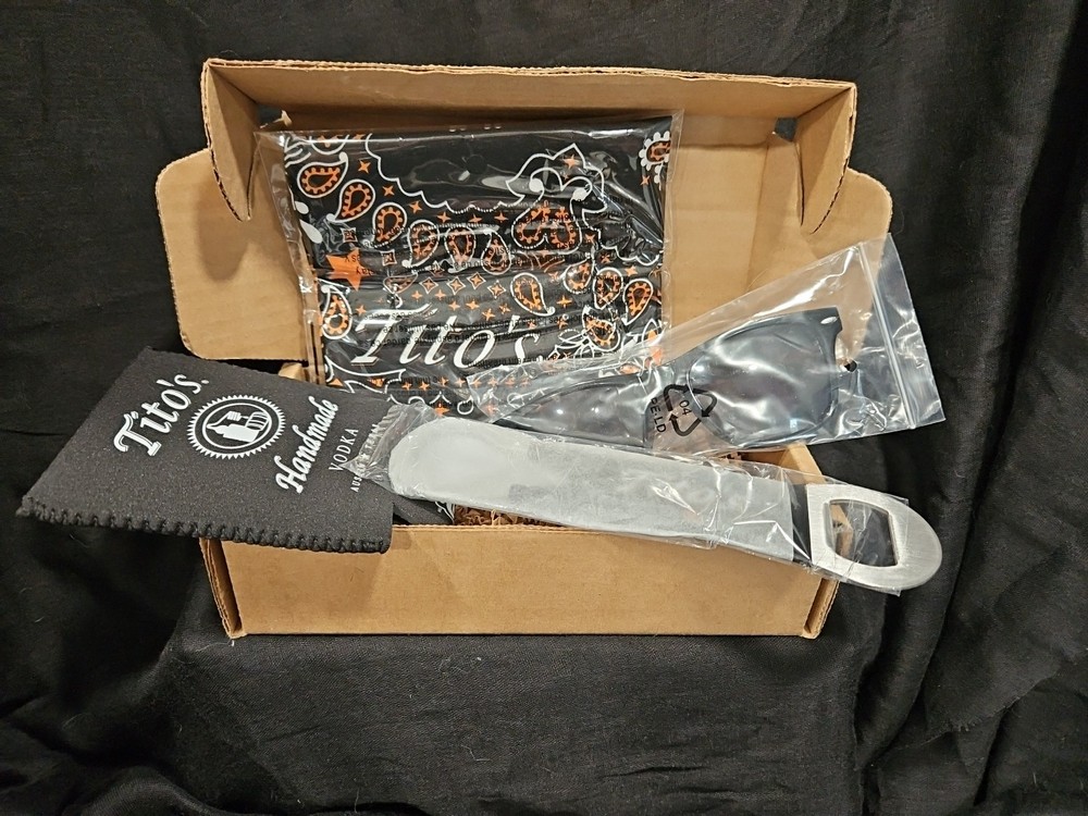 Tito’s Handmade Vodka GIFT SET. Promo Merch. 4 Items.