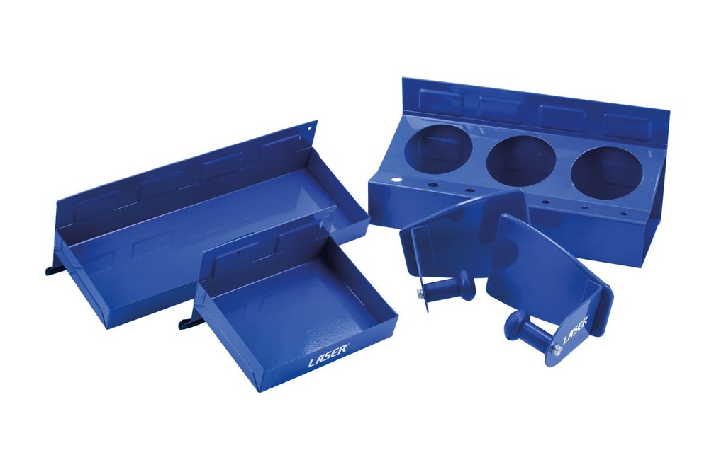 Laser Tools Magnetic Holders & Tray Set 4pc 8657
