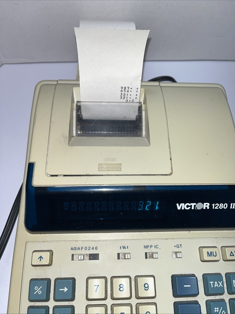 Victor 1280 III Adding Machine Tested Works