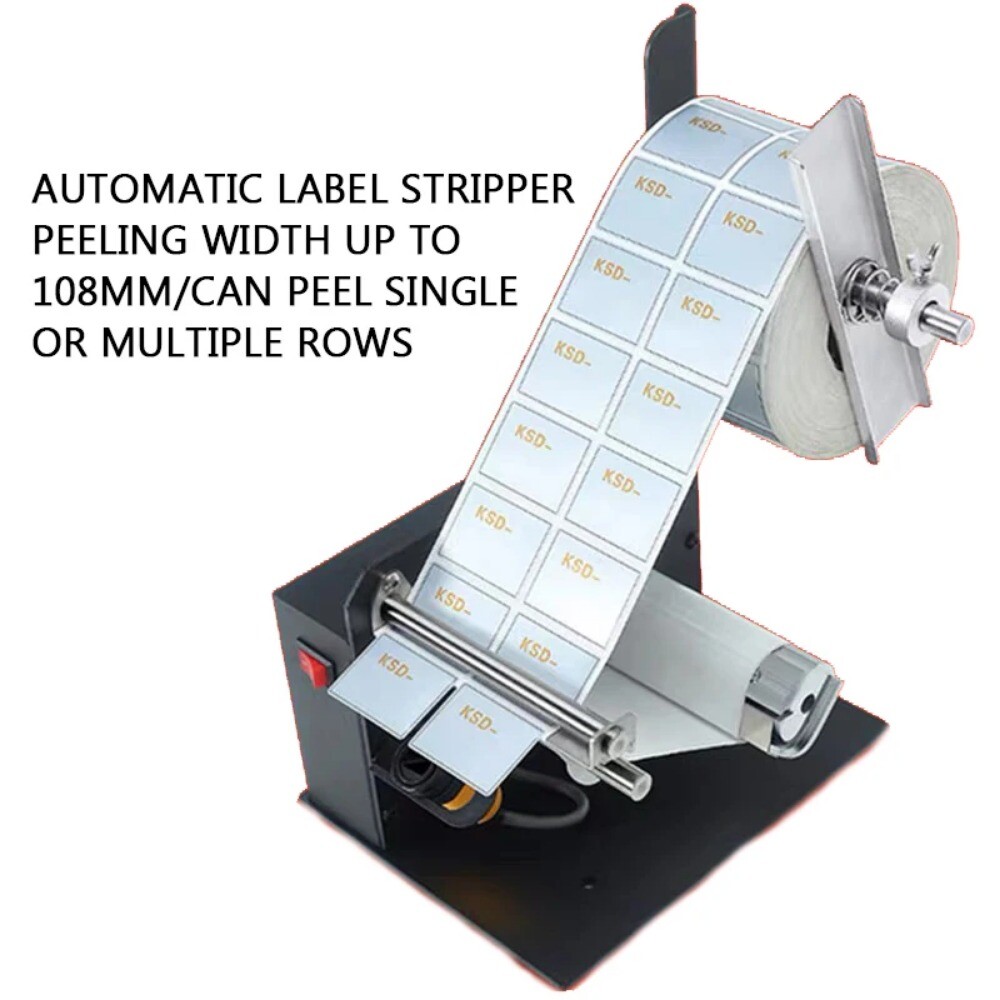 Fully Automatic Label Peeling Machine Counting Separator Self-Adhesive Label