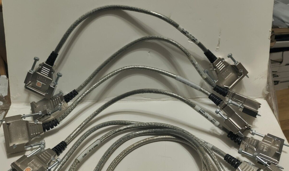 Lot of 4 Cisco CAB-STACK-50CM Stackwise Cable 72-2632-01
