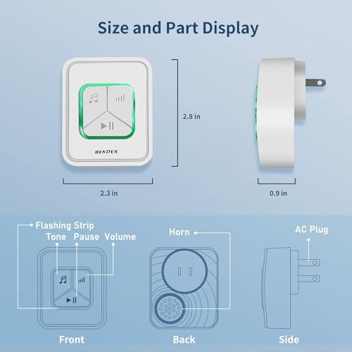 Power Failure Alarm, GFCI Circuit Failed Dector Rechargeable battery included