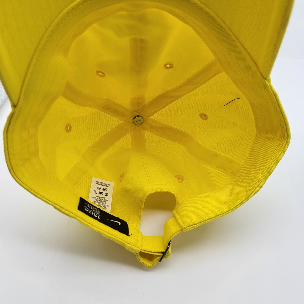 Nike Golf Hat Yellow Embroidered OS Gorpcore