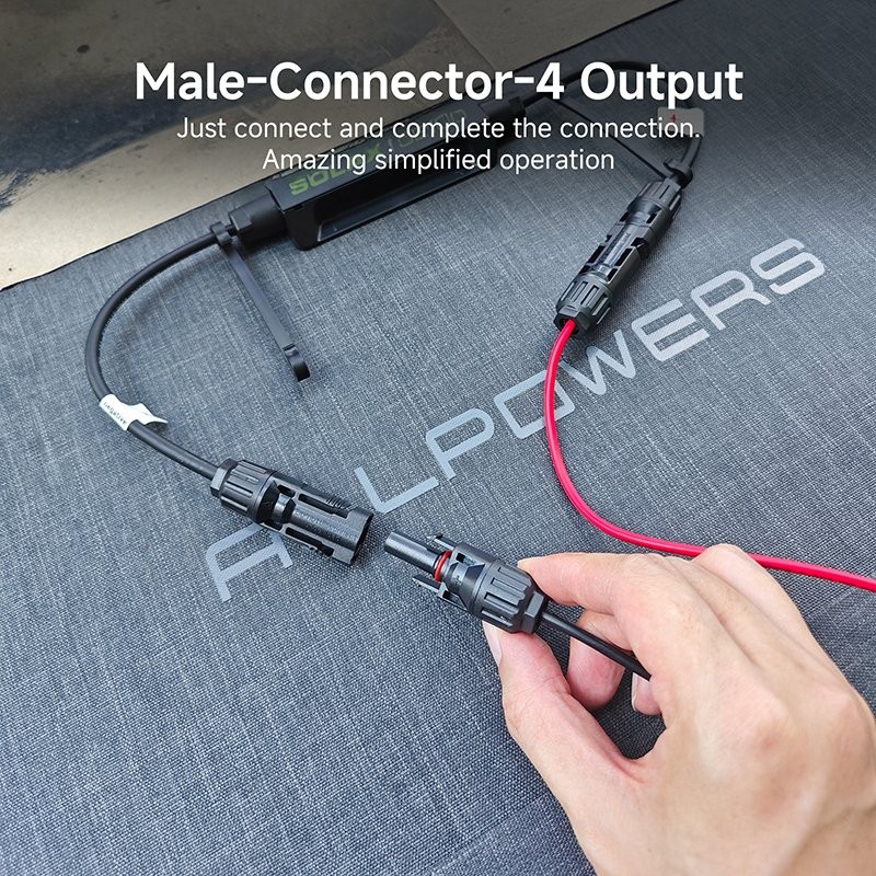 ALLPOWERS SOLAX SE100 Portable Solar Panel 100W ETFE IP68 Foldable Solar Charger