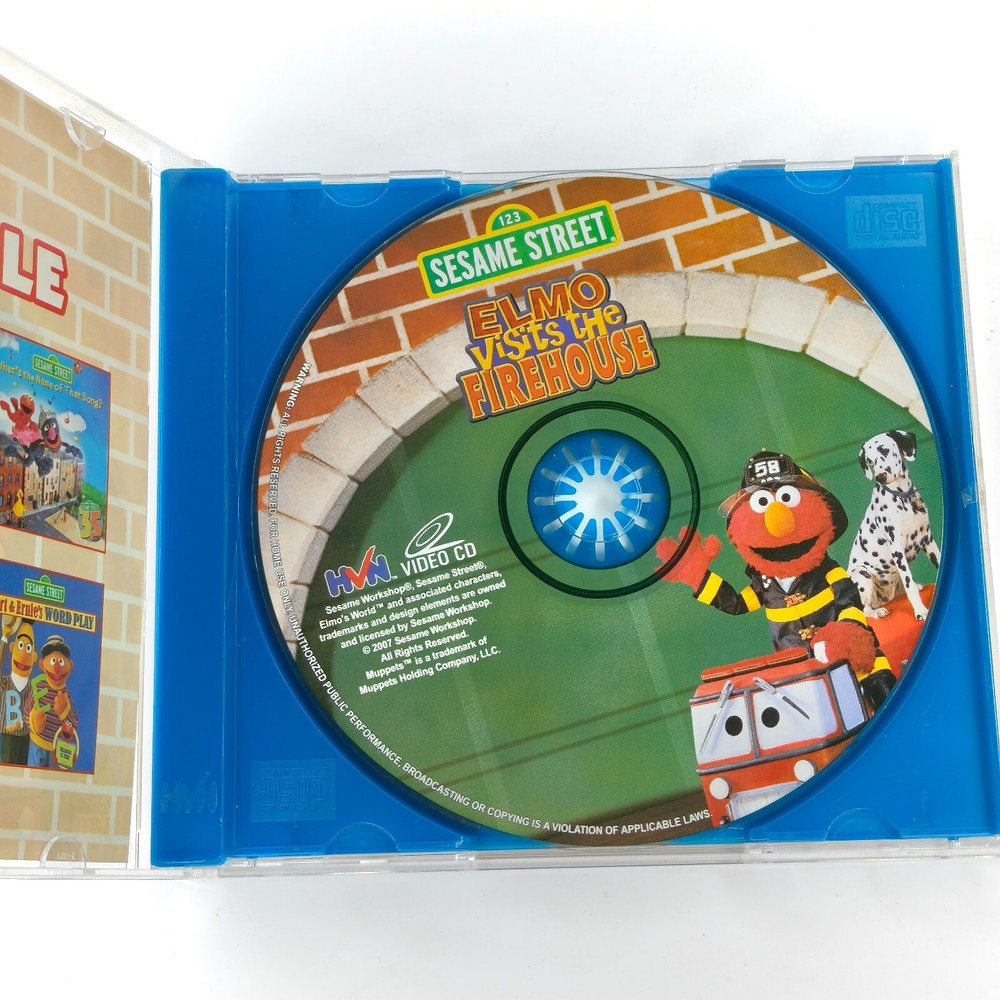 Elmo Visits The Firehouse - Video CD VCD