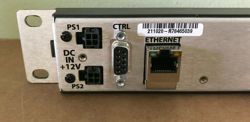 Miranda CP0808 8x8 button panel 1 RU