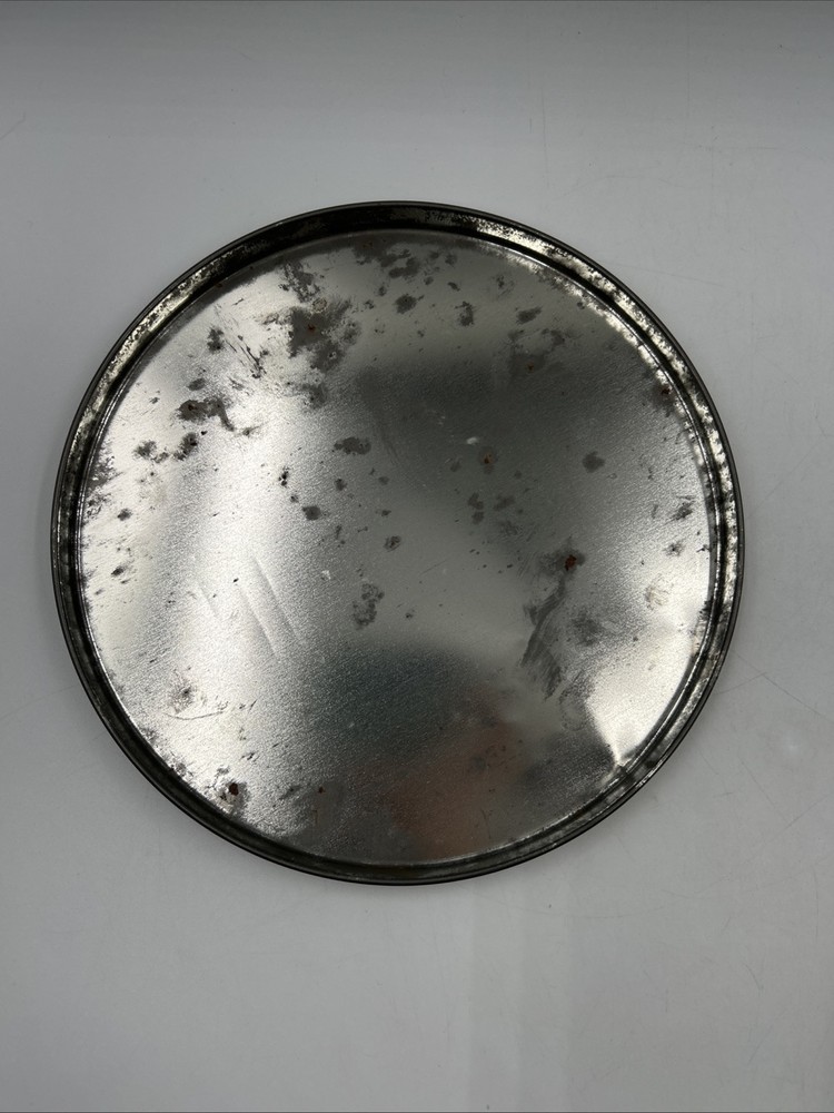 Vintage Tin Container by Alan Maley - A Gracious Era Round 7" EUC